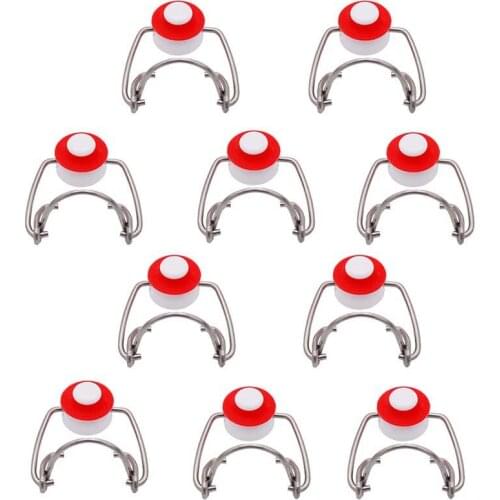 Swing Top Glass Bottle Caps Flip Beer Bottle Swing Cap for Grolsch Style Beer Bottle Beer,Soda Bottles,Homebrewing 10Pcs