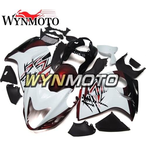 Complete Fairings Kit For GSXR1300 2008-2016 08-16 Injection ABS Plastics Full Fairings Kit Cowlings Frames Covers Red White New