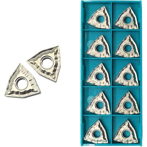 10PCS WNMG080404 MT CT3000 External Turning Tools Cermet Grade Carbide Insert Lathe Cutter Tool Tokarnyy Turning Insert