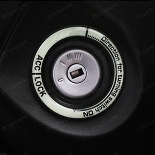 For Ford kuga 2013 Luminous Ignition Key Ring cover Car Engine Start Stop button sticker