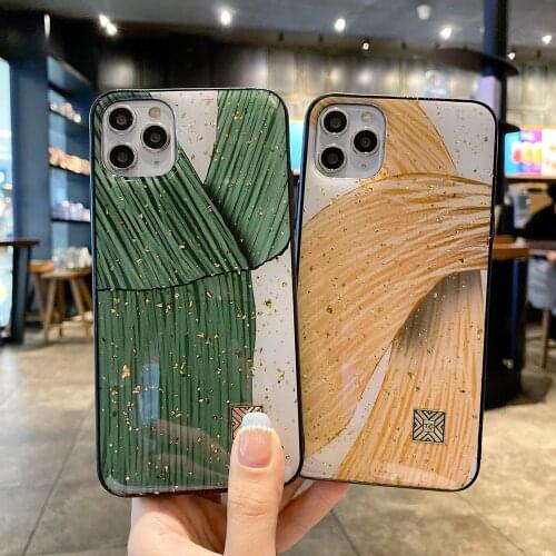 Tobebest Gold Foil Glitter Phone Cases for iPhone 12 Pro Max 11 XS Max XR X 8 7 Plus 12mini Soft Silicone Shell 2021 NEW