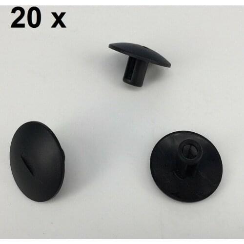 20X For Vauxhall Vivaro & Renault Trafic /Primastar Rear Wheel Arch Lining Clips