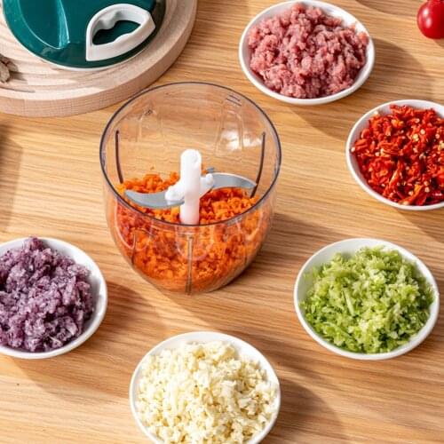 Multifunctional Manual Vegetable Fruit Cutter Chopper Handheld Meat Onion Grinder Shredder Effective Kitchen Tool Accessory