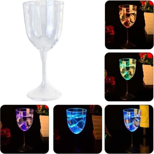 Switch LED Flashing Color Change Water Activated Light up Beer Whisky Cup Mug