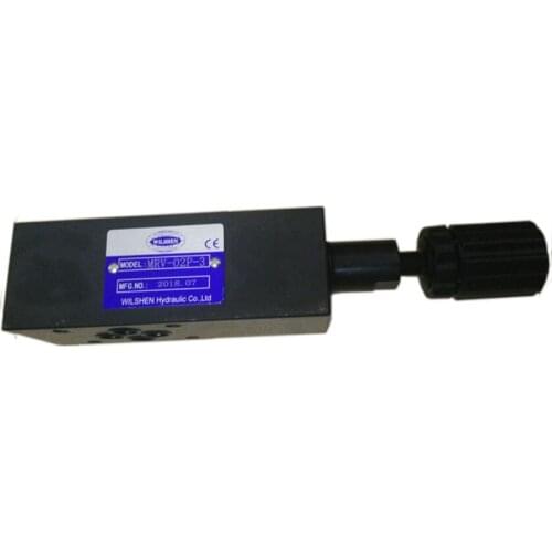 WILSHEN Hydraulic valve superimposed relief valve MODEL:MRV-02P-3 WILSHEN Hydrauli CO.,LTD
