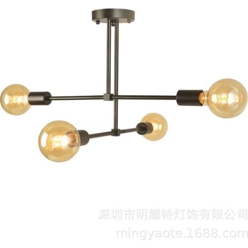 Nordic glass ball industrial design art modern led chandelier design lamp nordic decoration home ventilador de techo avizeler
