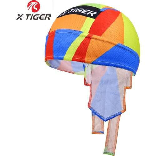 X-TIGER Anti-UV Sweat-absorbent Cycling Scarf Outdoor Sport MTB Bicycle Bandana Hat Cycling Cap Headband Bike Headwear