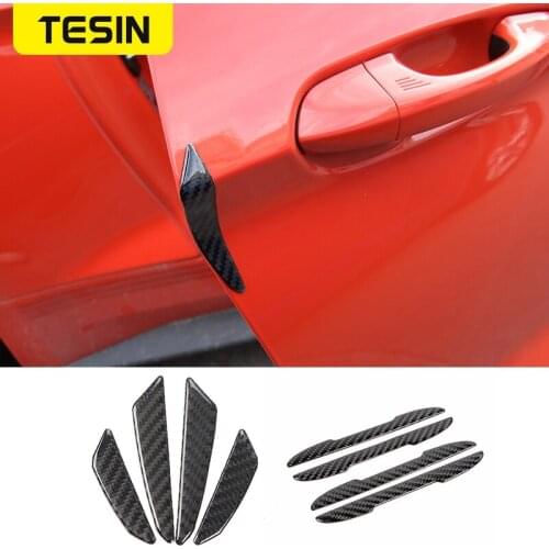 Car Stickers For Car Door Edge Guard Strip Scratch Protector Anti-collision Trim Anti-rub Sticker For Challenger Charger 2015