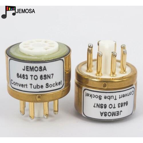 1PC 6350 6463 TO 6SN7 6SL7 ECC32 ECC33 6N8P 6N9P B65 DIY HIFI Audio Vacuum Tube Amplifier Convert Socket Adapter Free Shipping