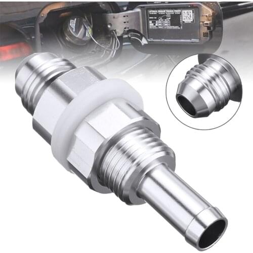 1pc Car Auto Aluminum Fittings AN6-5/16 Hose Barb Fittings For Fuel Tanks And Fuel Cells Accessories Parts
