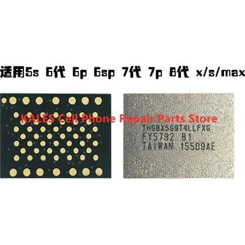 1pcs New For iPhoe 7 7Plus 64GB Nand Flash Memory IC 7G 7P U1701 Hardisk HDD Solve Error 9/4014 Problem Expand Capacity