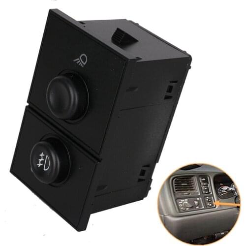 15143597 Fog Light Cargo Lamp Switch Control For GMC Sierra 1500 2003-2006 For Chevrolet Suburban Silverado Tahoe Cadillac