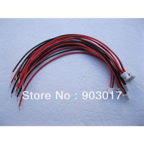 600 pcs 1.5mm 2 Pin Female Polarized Connector with 28AWG 5.9inch 150mm Leads