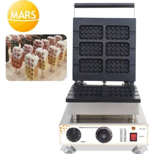 Electric Waffle Maker Machine Non-stick Commercial Sandwich Iron Machine Bubble Egg Cake Oven Breakfast Machine
