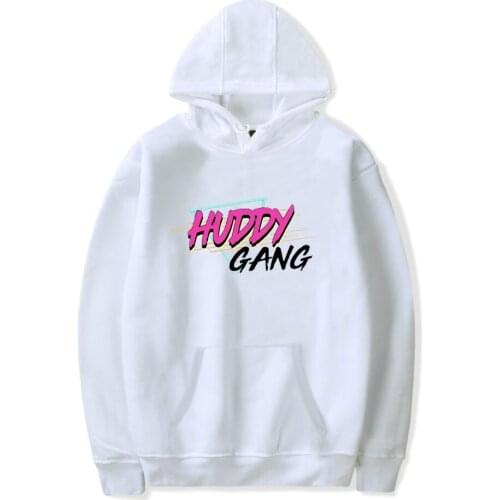 HUDDY GANG Hoodies Men Women Harajuku Popular Fashion Hoodie Sweatshirts Oversize Casual Pullover Chase Hudson HUDDY GANG Hoodie