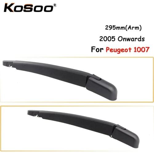 KOSOO Auto Rear Car Wiper Blade For Peugeot 1007,295mm 2005 Onwards Rear Window Windshield Wiper Blades Arm,Car Accessories