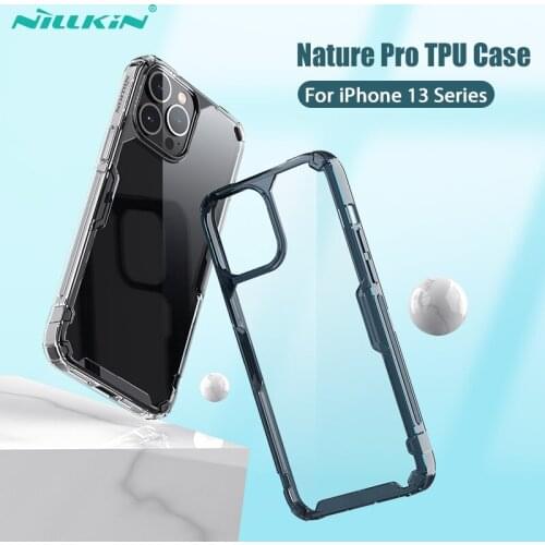 Nillkin Luxury Case For iPhone 13 Pro Max Transparent TPU Soft Silicone Cover For iPhone 13/13 Pro Clear Case 2021