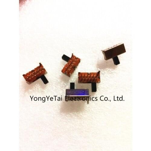 SK24D02VG4 toggle switch gear 10 feet 4 feet 2 fixed vertical slide switch 2P4T 10P 4T free shipping