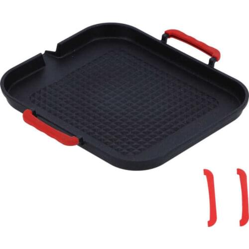 Barbecue Baking Tray Multi‑Function Barbecue Plate Portable BBQ Non‑Stick Baking Tray for Home Restaurant Outdoor