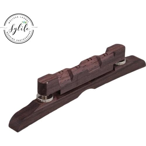 Height ADJUSTABLE Rosewood Bridge For Mandolin