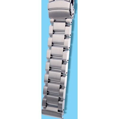 Stainless Steel Watch Band Strap Men Metal Watchband Link Bracelet 22mm Accessories For Automatic Watch Band