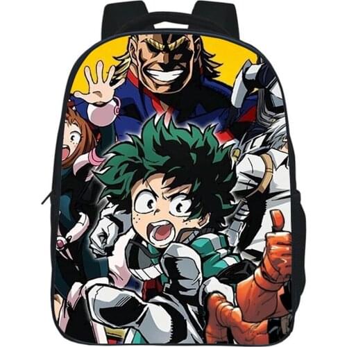 My Hero Academia Backpack Children Bag School Backpacks Cartoon Bookbag For Boys Girls Bags Casual Daypacks Travelling Rucksack