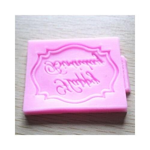 Silicone mold Fondant sugar mold decoration for birthday cake chocolate mould Free shipping