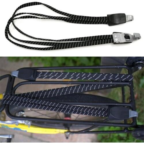 Folding Bicycle Rear Cargo Racks Fixed Strap Elastic Rope MTB Mountain Bike Travel Bicycle Fixing Rope Cycling Accessories