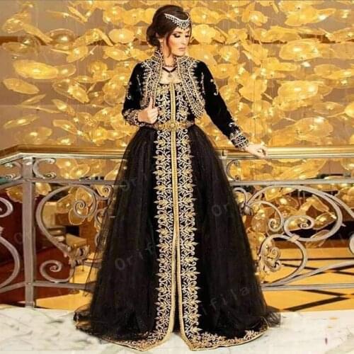 Traditional Kosovo Albanian Caftan Evening Dress Jacket 2021 Lace Beads Vestidos De Novia Tunisian Prom Party Gowns