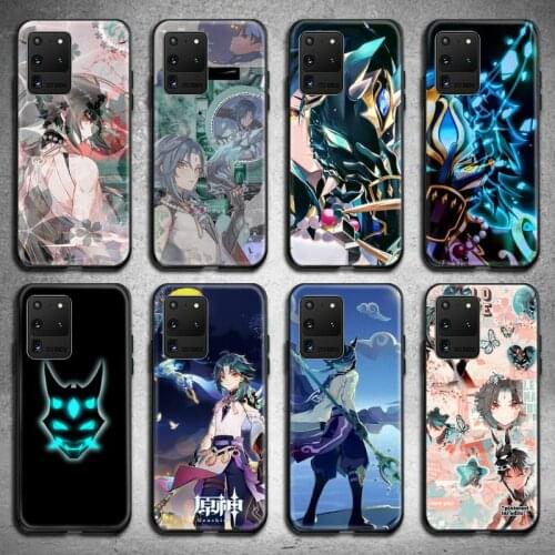 Xiao Genshin Impact Phone Case For Samsung Galaxy S21 Plus Ultra S20 FE M11 S8 S9 plus S10 5G lite 2020