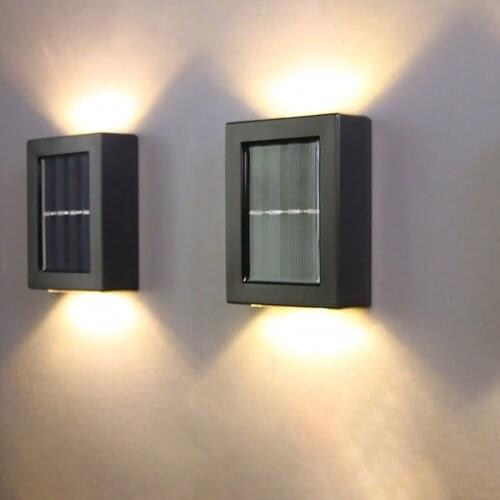 Outdoor Security Light Sunlight Intelligent LED Solar Power Waterproof Solar Powered LED Waterproof Easy Installation
