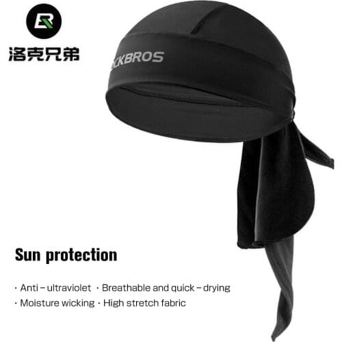ROCKBROS Cycling Bicycle Bandana Breathable Wicking Elasticity Men Women Outdoor Running Hiking Sunscreen Cap Headwear Band