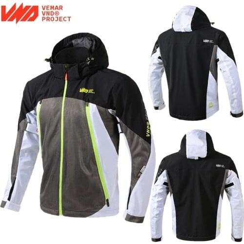 Waterproof Motorcycle Jacket Breathable Mesh Motocross Summer Jacket Reflective Windproof Motorbike Cycling Coat CE Protective