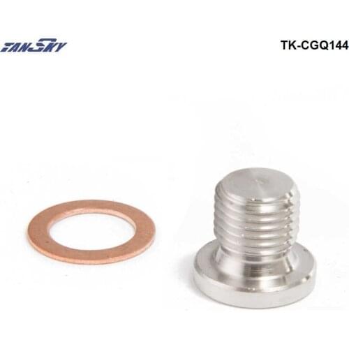 M12 x 1.25mm Oxygen o2 Lambda Sensor blanking Plug Cap Bang motorcycles and cars TK-CGQ144