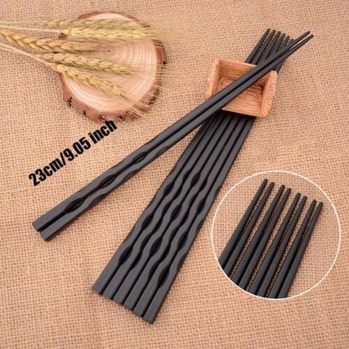 1 Pair Japanese Sushi Food chopsticks Alloy Non-Slip sticks Chop Sticks Chinese Gift reusable chopsticks