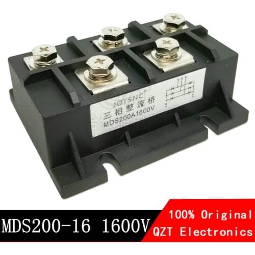 1pieces MDS200A 3-Phase Diode Bridge Rectifier 200A Amp 1600V Bridge Rectifier