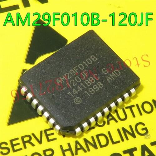 2Pcs AM29F010B-120JF AM29F010B-120 new and original In Stock