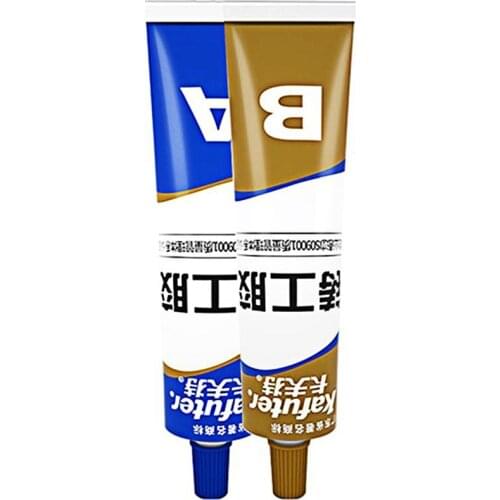 65g Kafuter A+B Metal Repairing Adhesive Super Glue Iron Steel Auto Radiator Water Tank Special leakage Plugging Welding Gluelue