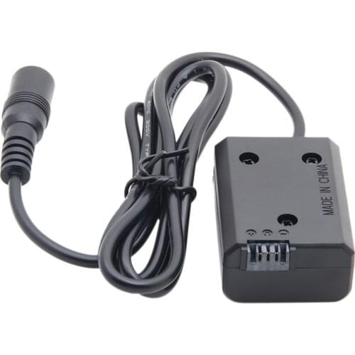Dummy Battery,NP-FW50 External Power Supply Adapter for Sony A7 A7R A7000 NEX5 SLT Replacement DC Coupler