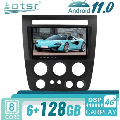 For Hummer H3 2005 - 2009 Android Car Radio GPS Navigation Multimedia Player Stereo 2 Din Autoradio Head Unit Screen DVD Player
