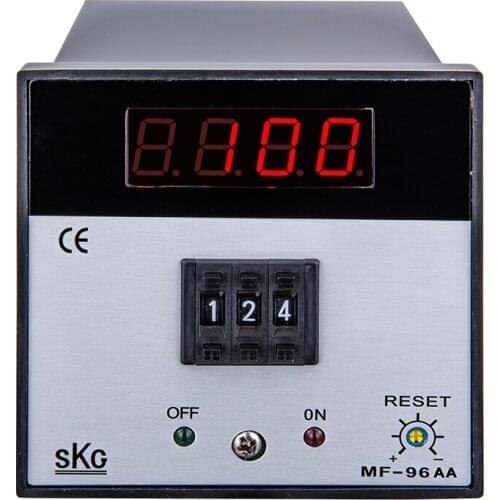 MF-96 AA High Quality DC 250V 5A Voltmeter Ammeter Blue + Red LED Amp Dual Digital Volt Meter Gauge