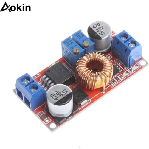 DC-DC 5-32V to 0.8-30V Power Supply Module for Arduino 5A Constant Current LED Driver Module Battery Charging Voltage