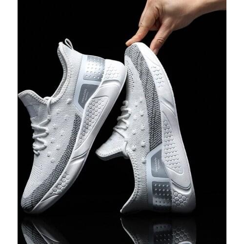 New Arrival Fashion Men Sneakers Men Casual Comfortable Breathable Sneakers Men Lac-up Lightweight Walking Man Shoes