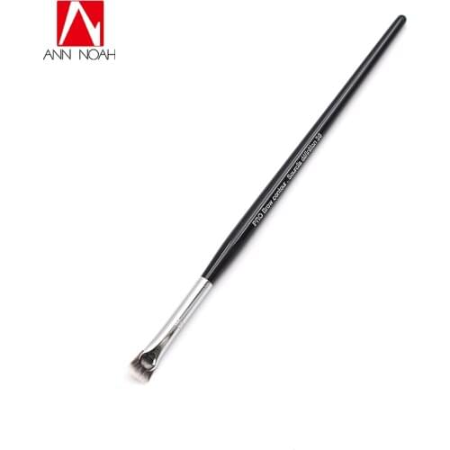Professional Black Long Wood Handle Unique Tip Easy Brow Tool NO. 36 Pro Blow Contour Makeup Brush