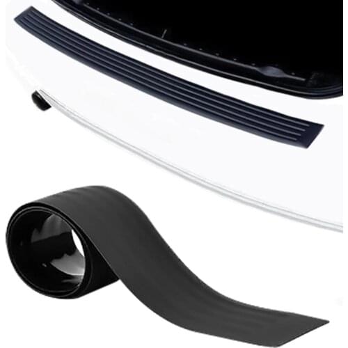 90/140cm Car Trunk Crash Proof Rubber Strip Cover Rear Bumper Guard Protection