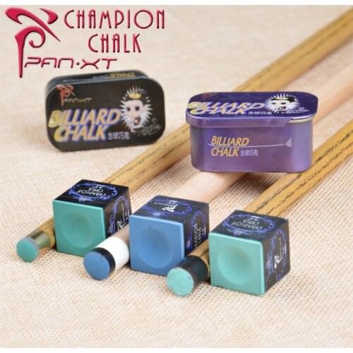 PXT Pan XT Pool Cue Billiard Cue Tailor-made Chalk Snooker Chalk Powder Pool Chalk 2 Pieces Per Box Billiard Accessories 2019