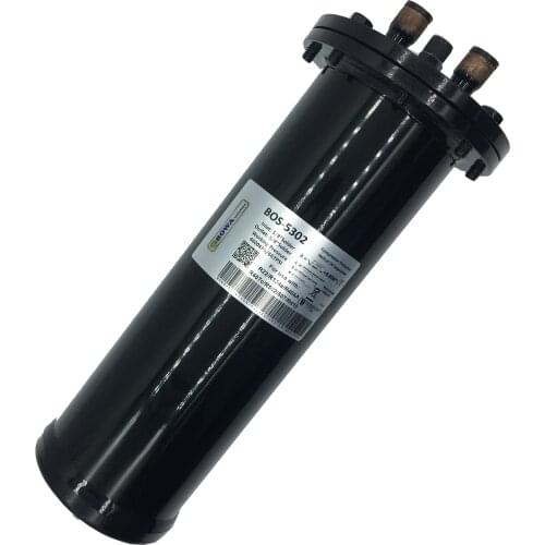 Demountable Oil Separator keep vital lubricant where it is required and to facilitate the return of any oil into the system