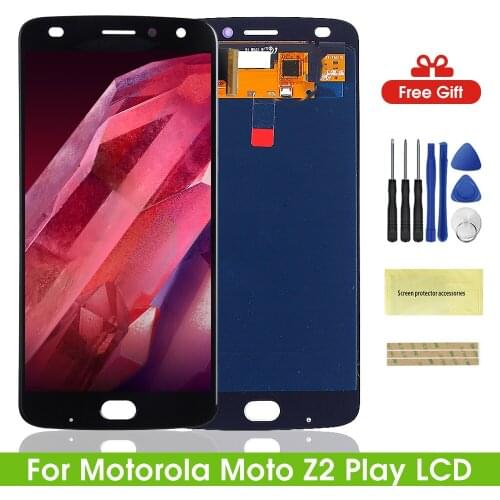 5.5'' AMOLED LCD Display For Motorola Moto Z2 Play LCD Display Touch Screen Digitizer Assembly Parts For Moto Z2Play XT1710