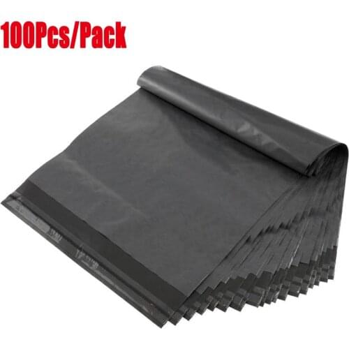100Pcs/Lot Plastic Envelope Bags Self-seal Adhesive Courier Storage Bags White Black Plastic Poly Envelope Mailer Shipping Bags