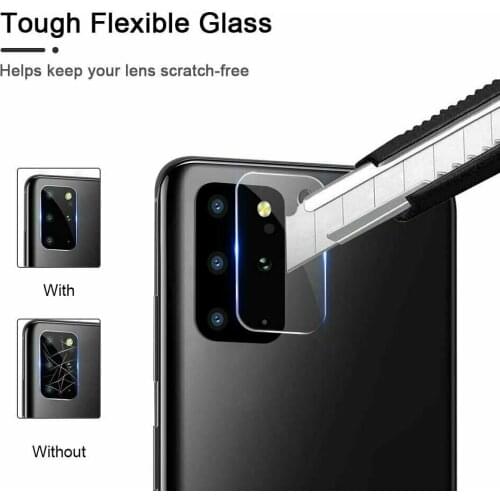 2 Pcs High Quality Camera Protectors For Galaxy S20 Ultra S20+ S20 Camera Tempered Glass Lens Protector Cover